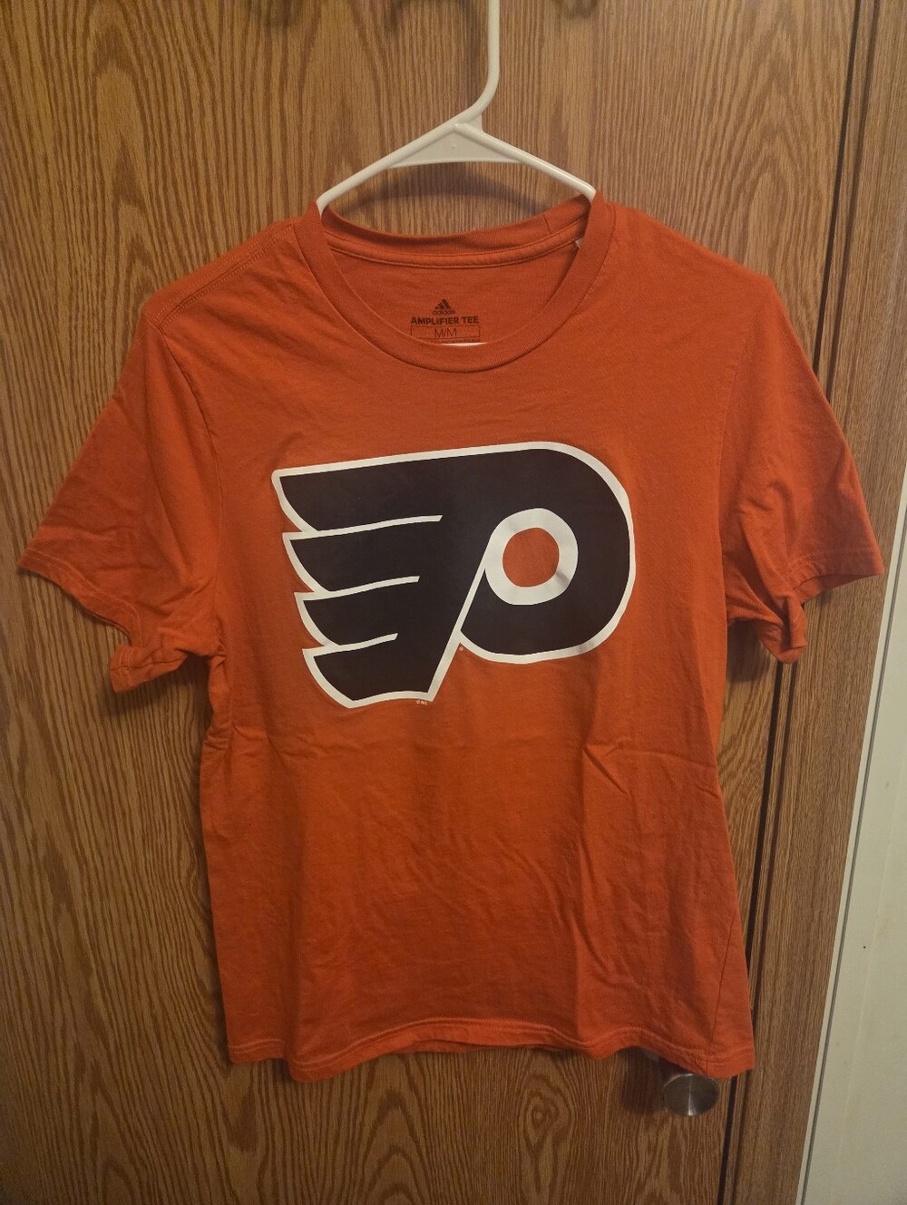Adidas Philadelphia Flyers Oskar Lindblom Shirt Sz Medium Men's NHL